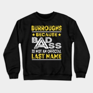 BURROUGHS Crewneck Sweatshirt